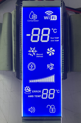 6 O Clock αρνητική FPC σύνδεσμος μονάδα STN θετική οθόνη LCD μικρού μεγέθους για ψυγείο