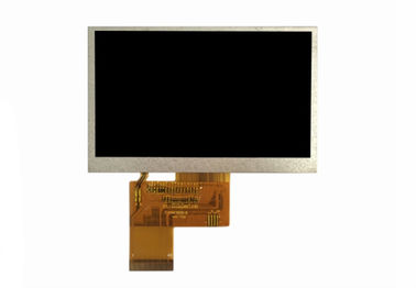 Διαφανής 4,3 TFT LCD επίδειξη συνήθειας, 480 * 272 διαστίζει την οθόνη χρώματος TFT με 24 μπιτ