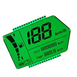 Επίδειξη LCD ταχυμέτρων με την πράσινη στατική Drive μέθοδο Backlight