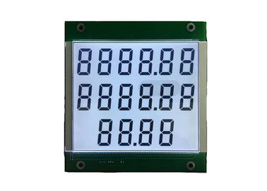 Κατασκευαστής 7 τμήματα 4 LCD μονοχρωματική επίδειξη επίδειξης LCD HTN ψηφίων για το διανομέα καυσίμων