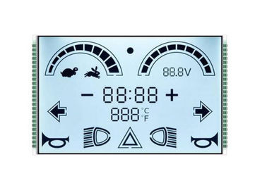 Οθόνη επίδειξης συνήθειας 5V LCD μετρητής ταχύτητας αυτοκινήτων ταχυμέτρων επτά τμήματος