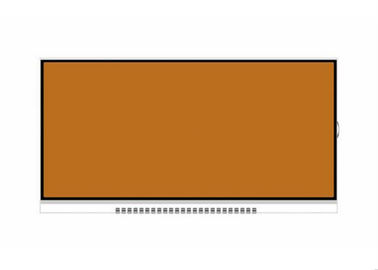 Η συνήθεια μονοχρωματικά διαφανή ψηφιακά 7 επίδειξης HTN LCD τέμνει την επίδειξη 14 τμήματος LCD