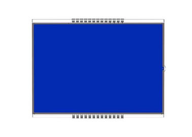Προσαρμοσμένη αρνητική LCD μπλε Backgound 7 τμήματος LCD επίδειξη επίδειξης HTN για τον αθλητισμό Equiment