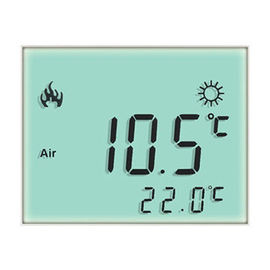 Temp -30-+80℃ αποθήκευσης επίδειξης ψηφίων LCD συνήθειας STN θερμομέτρων δωματίων