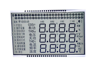 Υψηλή επίδειξη αντίθεσης STN LCD 7 τμήμα ευρεία εξέταση για τα ηλεκτρονικά προϊόντα
