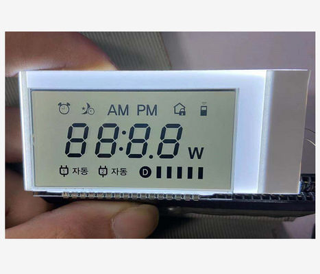 Μονοχρωματική θετική επίδειξη τμήματος της TN LCD για το έξυπνο ρολόι