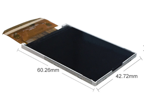 2,4 υγρή φωτεινότητα ενότητας 180Cd/M2 επίδειξης κρυστάλλου TFT LCD ίντσας