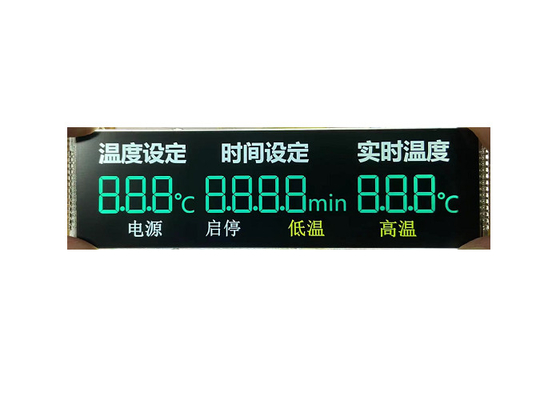 χαμηλής ισχύος κατανάλωση επίδειξης ψηφίων συνήθειας LCD 2.8V 3.0V 5.0V