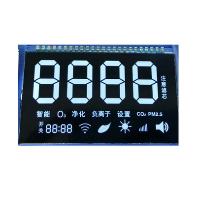 Προγραμματιζόμενη VA LCD Οθόνη 6 O'Clock Μονόχρωμη υποδοχή σύνδεσης Oem Odm