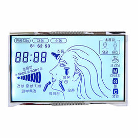 Θετική επίδειξη συνήθειας LCD STN, υψηλή επίδειξη φωτεινότητας LCD για το όργανο ομορφιάς
