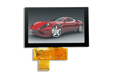 Επίδειξη 800 5,0 ίντσας TFT LCD * 480 αφής οθόνης 16/18/24bit RGB οθόνη Tft φωτεινότητας διεπαφών υψηλή