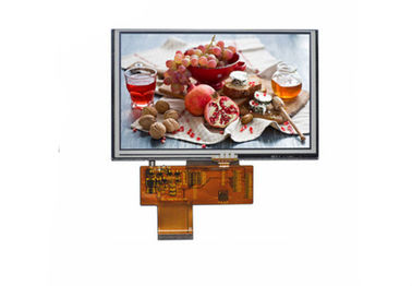 5 χωρητική οθόνη επαφής ψηφίσματος επίδειξης 800 X 480 ίντσας TFT LCD για το βιομηχανικό εξοπλισμό