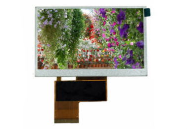 Διαφανής 4,3 TFT LCD επίδειξη συνήθειας, 480 * 272 διαστίζει την οθόνη χρώματος TFT με 24 μπιτ