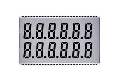 Ψηφίο LCD συνήθειας επίδειξης της TN LCD διαφανής LCD 7 τμήματος μονοχρωματική LCD επίδειξης επιτροπή οθόνης για το ταμπλό καυσίμων