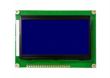 5V 12864 γραφική οθόνη ΣΠΑΔΊΚΩΝ LCD μητρών σημείων ενότητας 128 X 64 επίδειξης LCD με μπλε Backlight