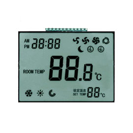 Ζέβρα ενότητα επίδειξης συνήθειας LCD συνδετήρων/επίδειξης της TN HTN LCD για τη θερμοστάτη