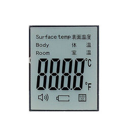 Συνήθεια LCD υπέρυθρη οθόνη θερμομέτρων LCD επίδειξης 7 τμήματος για τη ιατρική συσκευή