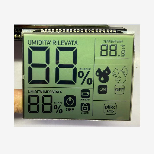 Υποδοχή FPC Μονάδα οθόνης LCD, θετική οθόνη LCD TN μικρού μεγέθους