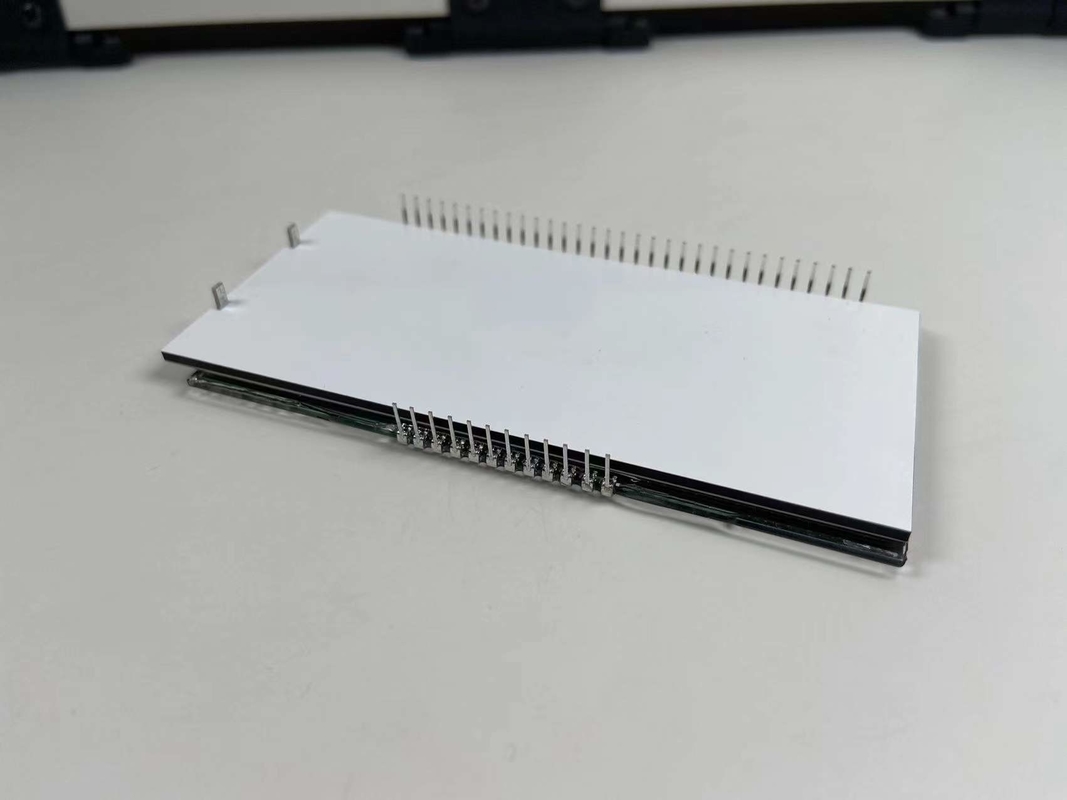 Προσαρμοσμένο αρνητικό VA 6 O ρολόι LCD οθόνη μεταδοτική ψηφιακή γραφική LCD γυάλινο VA πίνακα για έξυπνο σπίτι