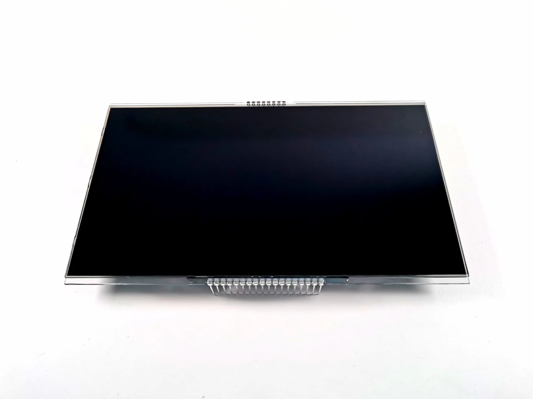 12 O ρολόι αρνητικό VA LCD οθόνη μαύρο τμήμα ψηφία γραφικό LCD γυαλί Va Πίνακα για θερμοστάτη