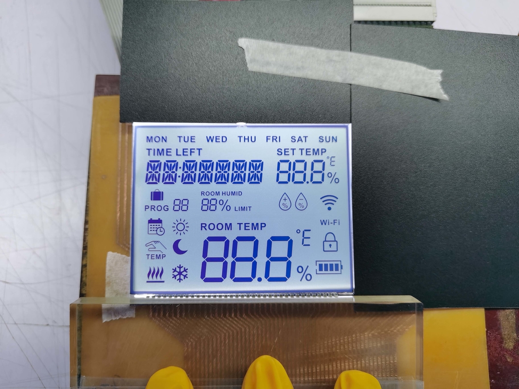 Κινέζικο εργοστάσιο θετικό ψηφίο FSTN LCD οθόνη προσαρμοσμένη μεταδοτική οθόνη TN Lcd μονάδα για οργάνωση
