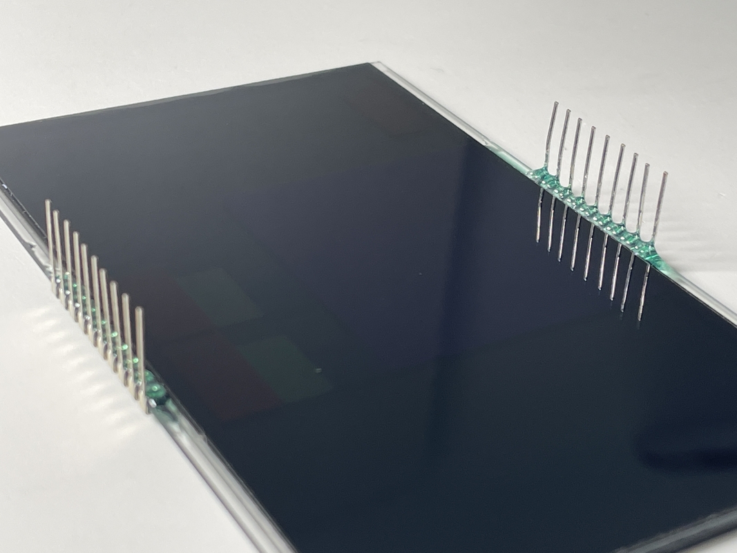 Χονδρική τιμή VA Τμήμα LCD Display Χρωματική οθόνη ελέγχου PIN Λευκό φως πίσω για μασάζ