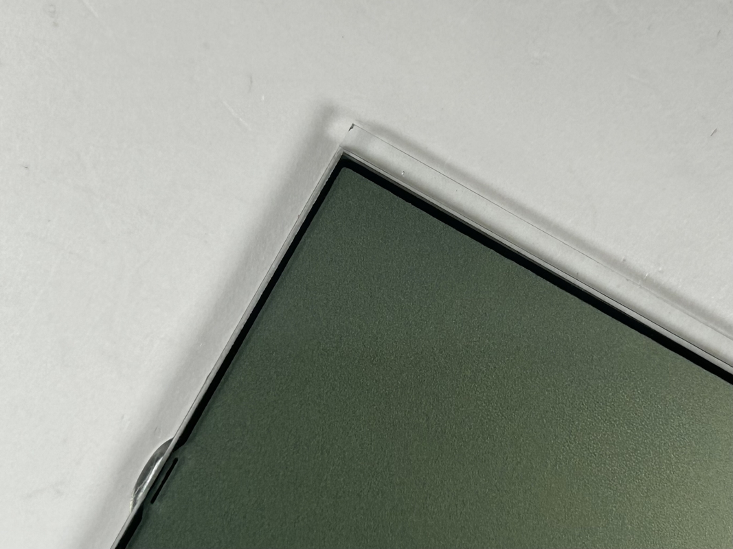3.0 V Διαπεραστική οθόνη LCD TN Κωδικός τμήματος οθόνης LCD για υδροθερμογράφο