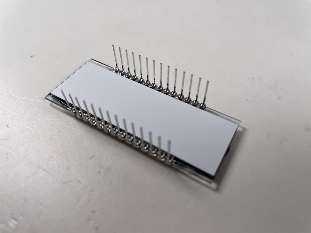 Εταιρική προσαρμογή 8 ψηφίων TN LCD οθόνη θετική επτά τμήματα σύνδεση PIN για ηλεκτρονικό μετρητή αερίου