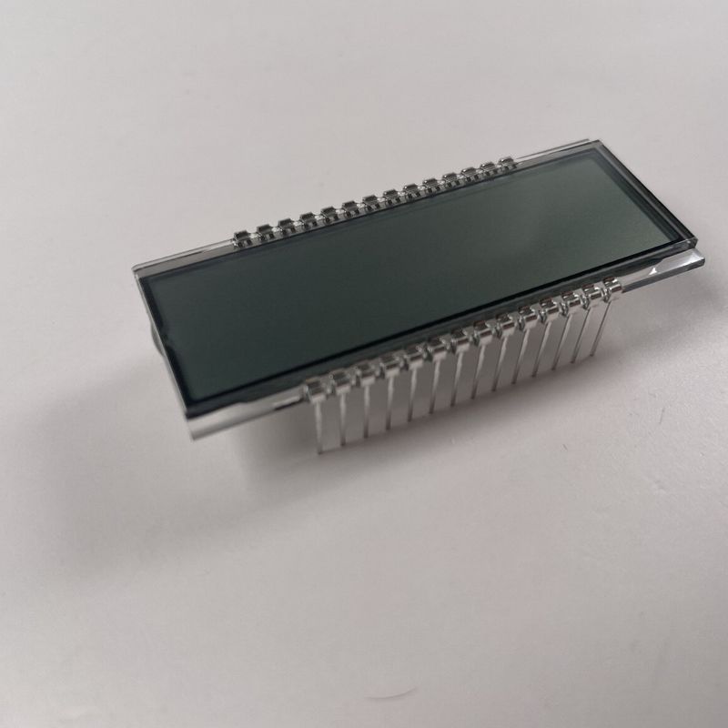 Εταιρική προσαρμογή 8 ψηφίων TN LCD οθόνη θετική επτά τμήματα σύνδεση PIN για ηλεκτρονικό μετρητή αερίου