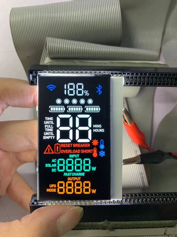Υψηλής αντίθεσης μονάδα LCD VA μονοχρωματική οθόνη για εξωτερική και εσωτερική οθόνη ρεύματος
