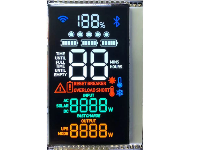 Υψηλής αντίθεσης μονάδα LCD VA μονοχρωματική οθόνη για εξωτερική και εσωτερική οθόνη ρεύματος