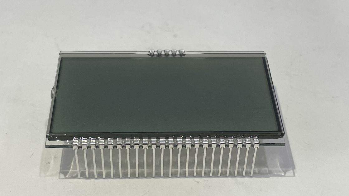 Υψηλής ποιότητας προσαρμοσμένη οθόνη HTN LCD οκτώ σχήμα μονοχρώμη 7 τμήματα γραφική οθόνη LCD για όργανα μοτοσυκλέτας