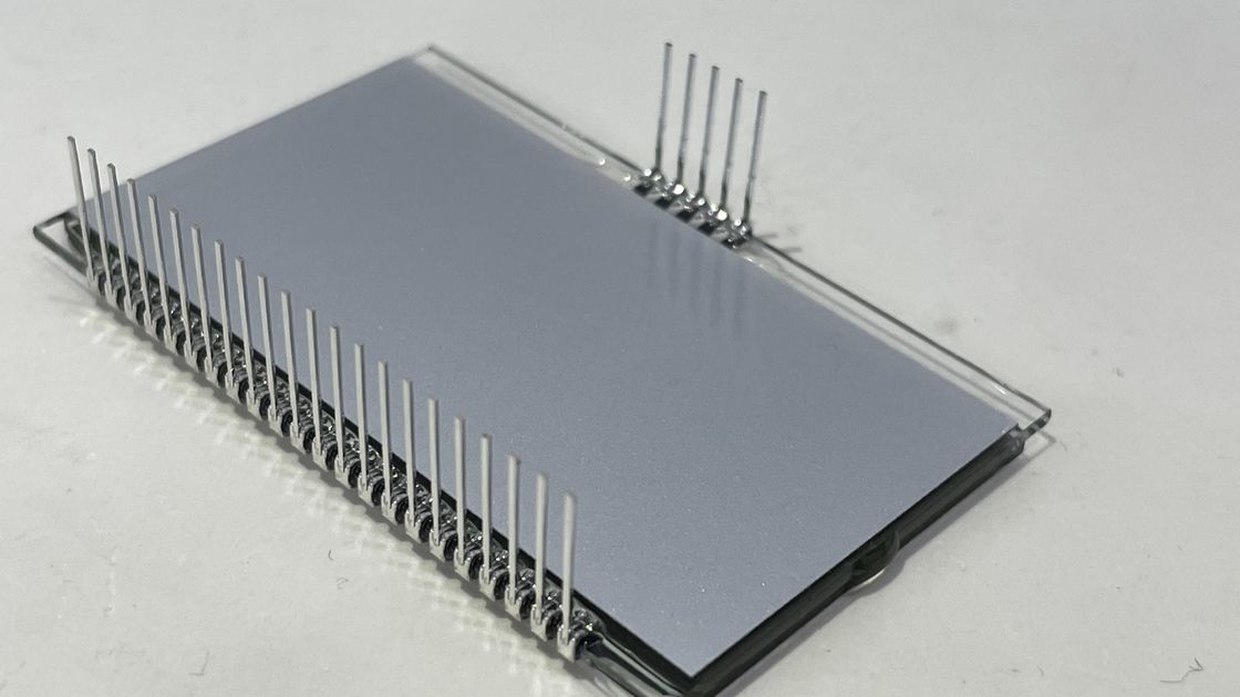 Υψηλής ποιότητας προσαρμοσμένη οθόνη HTN LCD οκτώ σχήμα μονοχρώμη 7 τμήματα γραφική οθόνη LCD για όργανα μοτοσυκλέτας