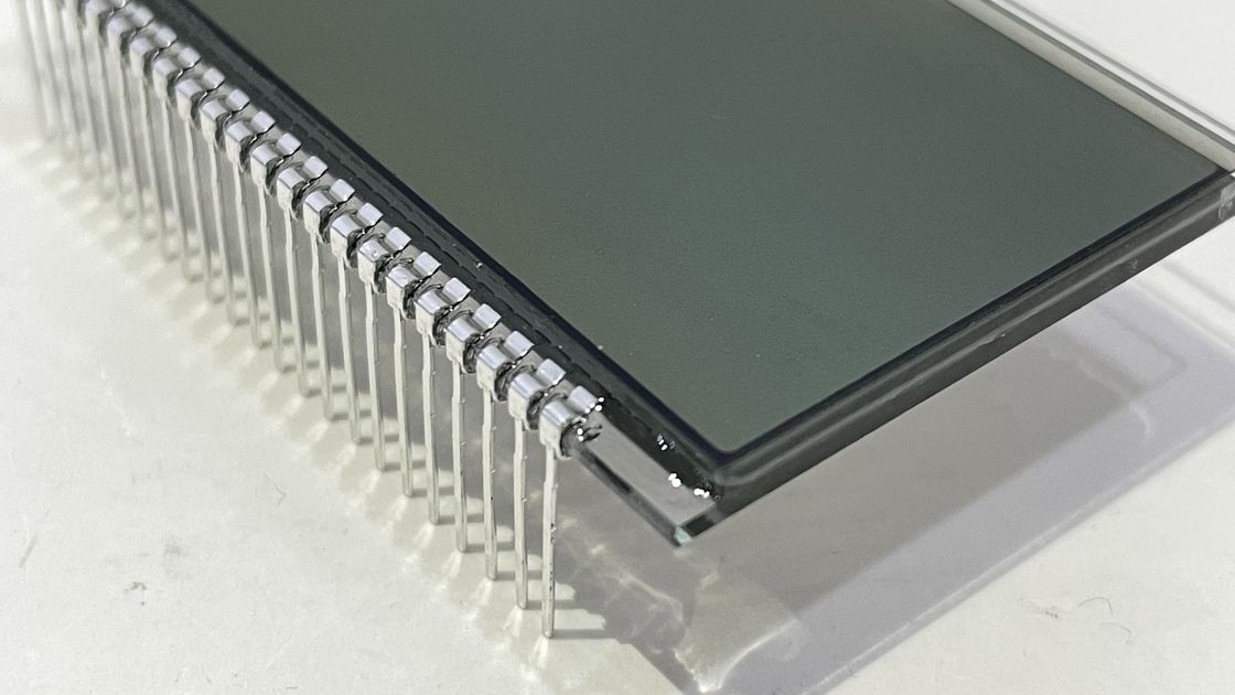 Υψηλής ποιότητας προσαρμοσμένη οθόνη HTN LCD οκτώ σχήμα μονοχρώμη 7 τμήματα γραφική οθόνη LCD για όργανα μοτοσυκλέτας