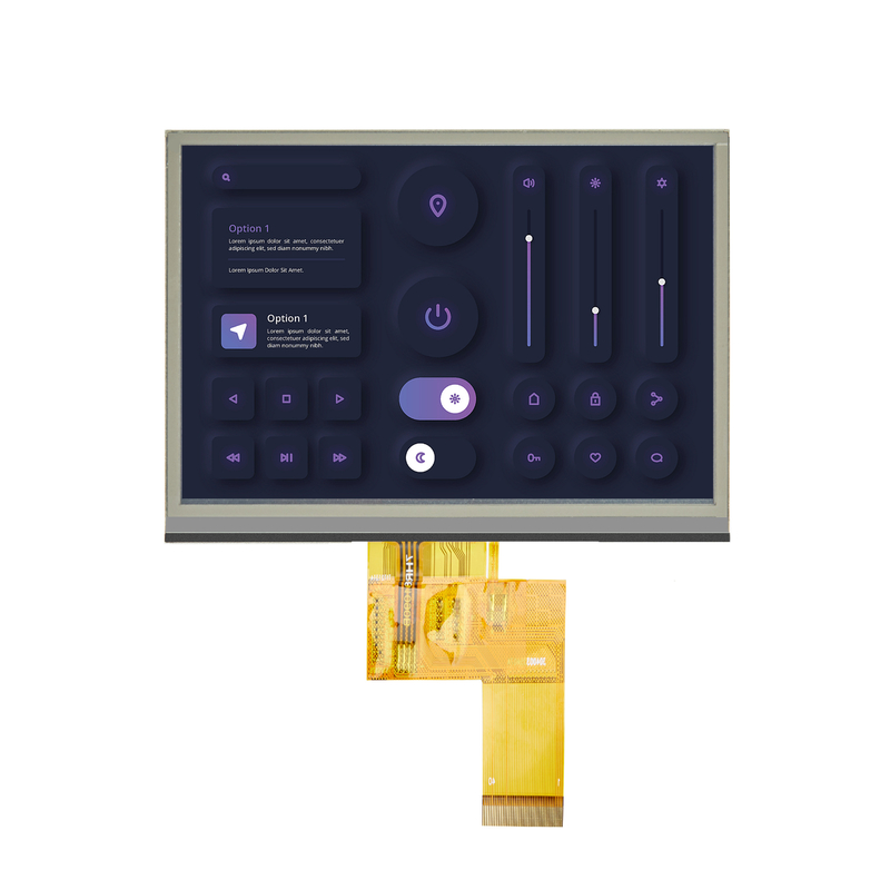 Προσαρμοσμένη μονάδα οθόνης TFT LCD για ιατρικό εξοπλισμό Πίνακα 3,5 ιντσών με καθαρή ποιότητα εικόνας (διαθέσιμο 0,96 ∼ 10,1 ιντσών)