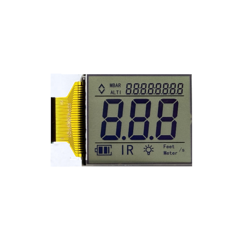 LCD τμήματος OEM για το όργανο χαμηλής ισχύος 7 Τμήμα LCD οθόνη προσαρμοσμένου τμήματος LCD οθόνη