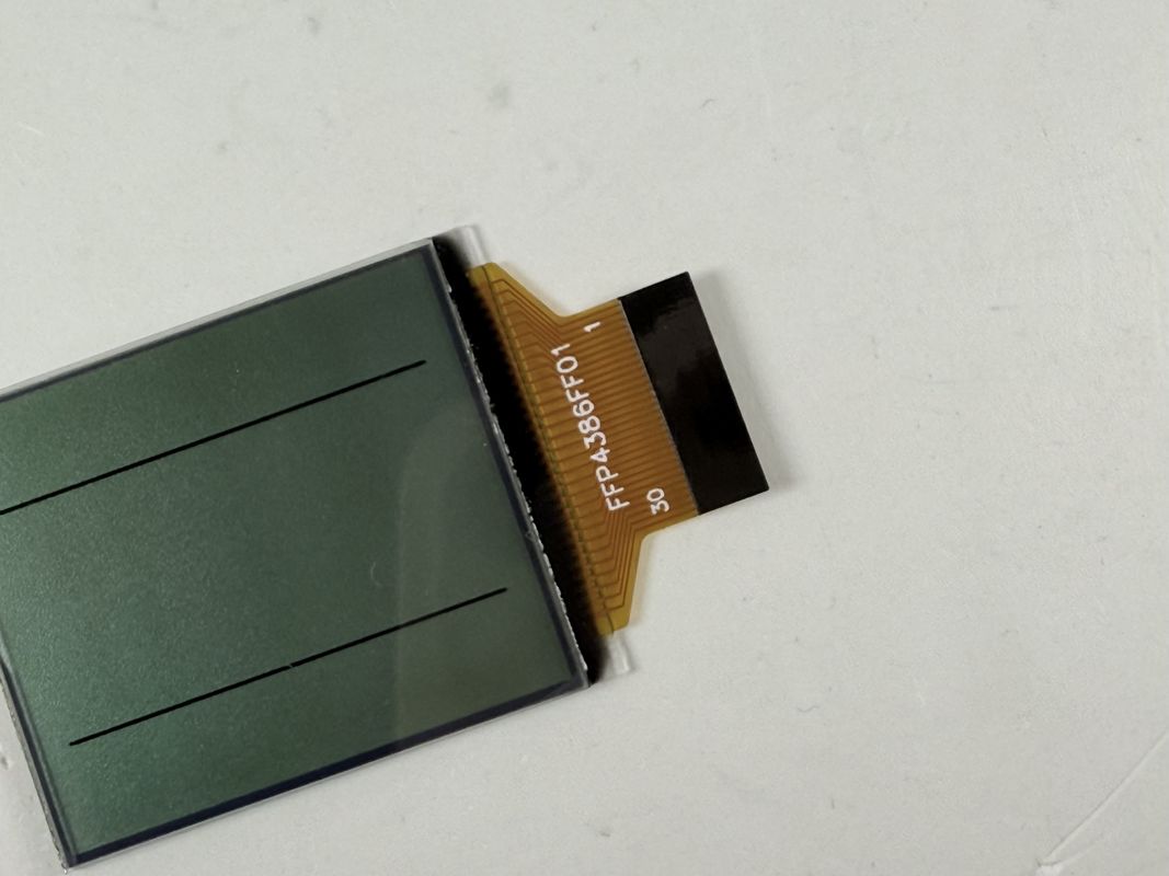 Προσαρμοσμένη οθόνη LCD FSTN Μονόχρωμο τμήμα LCD για βιομηχανικές και ηλεκτρονικές εφαρμογές