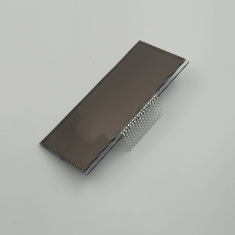 Custom 7 Τμήμα LCD Εμφάνιση οθόνης TN LCD Κατασκευαστής για οθόνες μονόχρωμου τμήματος