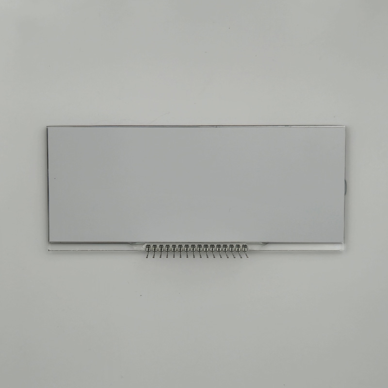 Custom 7 Τμήμα LCD Εμφάνιση οθόνης TN LCD Κατασκευαστής για οθόνες μονόχρωμου τμήματος