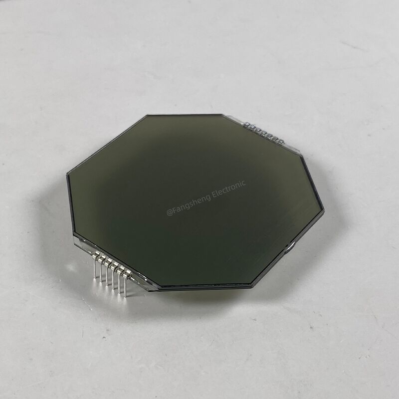 Προσαρμοσμένη οθόνη HTN LCD Μονόχρωμη οθόνη LCD 7 τμημάτων για θερμοστάτη Tn Htn Posttive Transflective 7 τμημάτων LCD οθόνη LCD