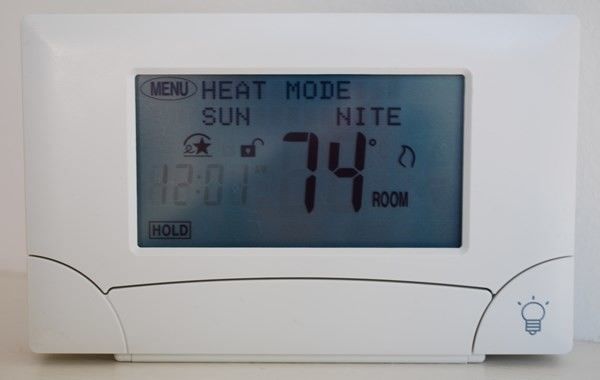7 επίδειξη της TN LCD τμήματος για το θετικό τρόπο 86mm θερμοστατών * μέγεθος περιλήψεων 49mm * 2.8mm