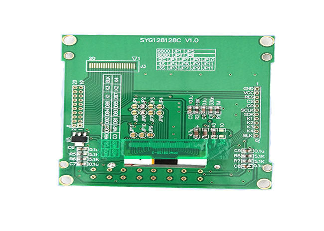 Μπλε επίδειξη μητρών σημείων LCD, υπόλοιπος κόσμος 3,7 ίντσας/προσανατολισμένη προς τη στήλη οθόνη μητρών σημείων