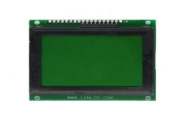 18 καρφίτσες 128 X 64 γραφική LCD ενότητας γωνία εξέτασης της TN 12864 οθόνης Stn θετική