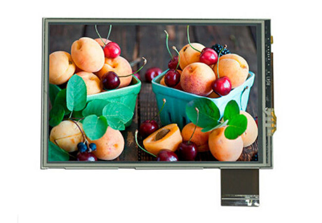 Υψηλή ανθεκτική οθόνη επαφής τοπίων TFT LCD φωτεινότητας με τη Rgb διεπαφή 16/18/24 μπιτ