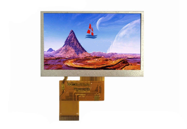 Διαφανής 4,3 TFT LCD επίδειξη συνήθειας, 480 * 272 διαστίζει την οθόνη χρώματος TFT με 24 μπιτ