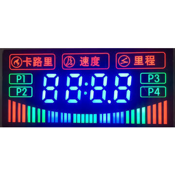Της TN/HTN/STN/FSTN LCD επίδειξης μικρό μέγεθος τρόπου τμήματος μονοχρωματικό αρνητικό