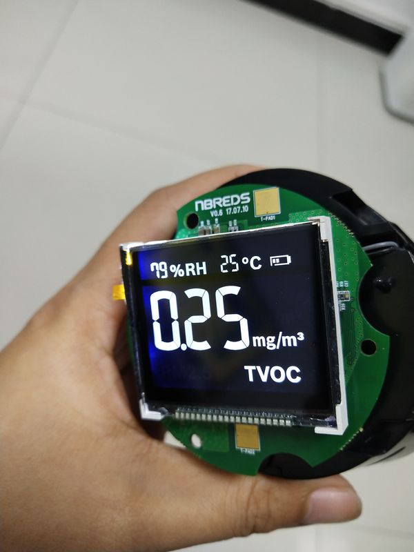 Μαύρη επίδειξη Constrast VA LCD χρώματος υψηλή για το έξυπνο CE ROHS θερμοστατών