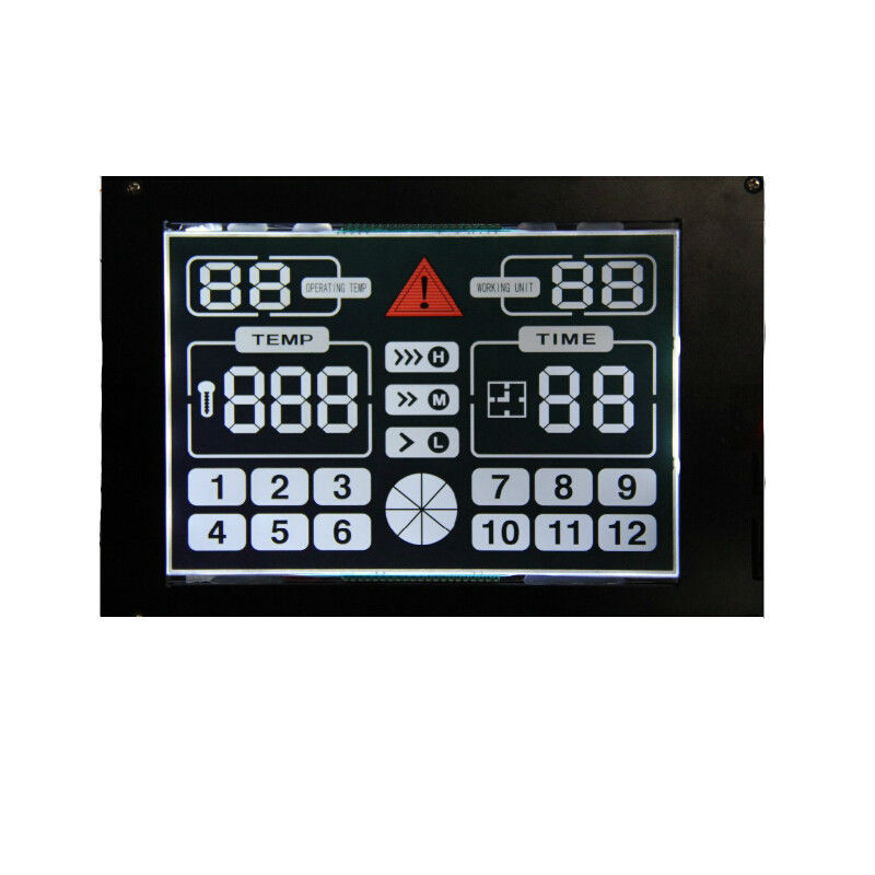 7 επίδειξη τμήματος LCD/τετραγωνική ενότητα VA αρνητικό LCD LCD για τον ελεγκτή Termostato