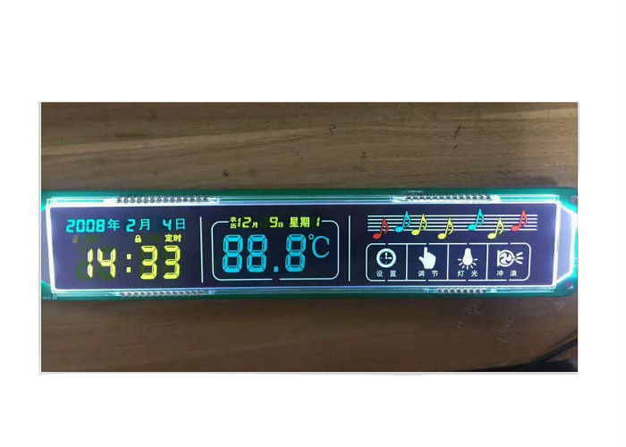 επίδειξη 5.0V FSTN LCD/μονοχρωματική LCD επίδειξη Transflective για το σύστημα μεταφορέων οχημάτων