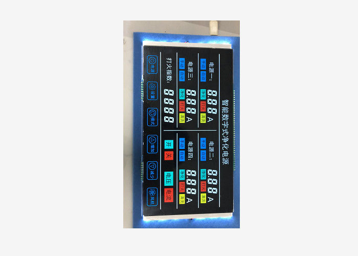 Βιομηχανική επίδειξη 7 VA LCD επίδειξη μεγέθους LCD συνήθειας ενότητας τμήματος LCD για το ευφυές ψηφιακό σύστημα καθαρισμού